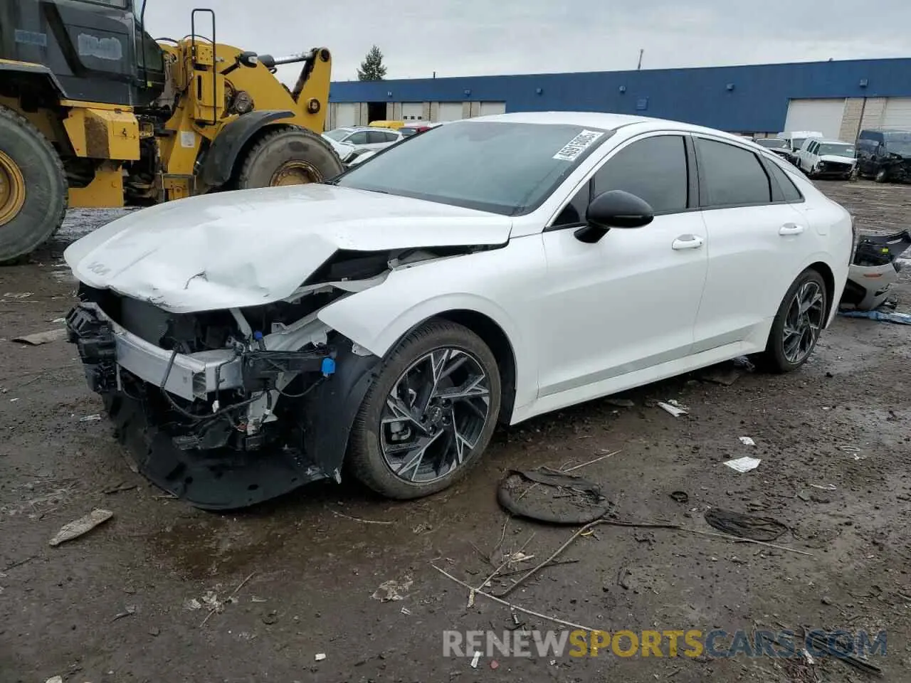 1 Photograph of a damaged car KNAG64J72S5296836 KIA K5 2025