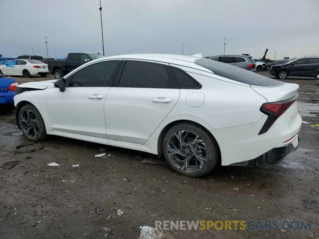 2 Photograph of a damaged car KNAG64J72S5296836 KIA K5 2025
