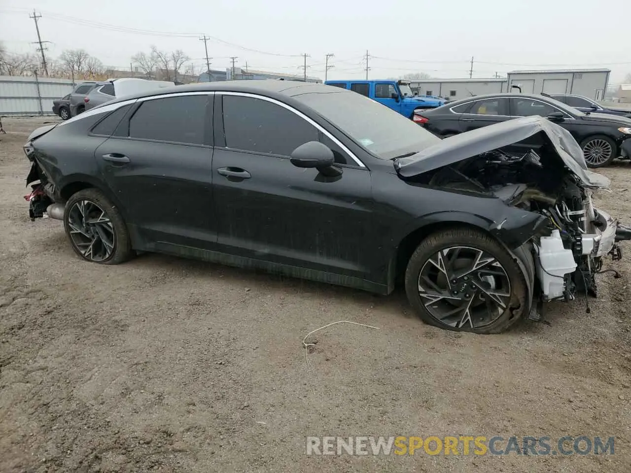 4 Photograph of a damaged car KNAG64J72S5322268 KIA K5 2025