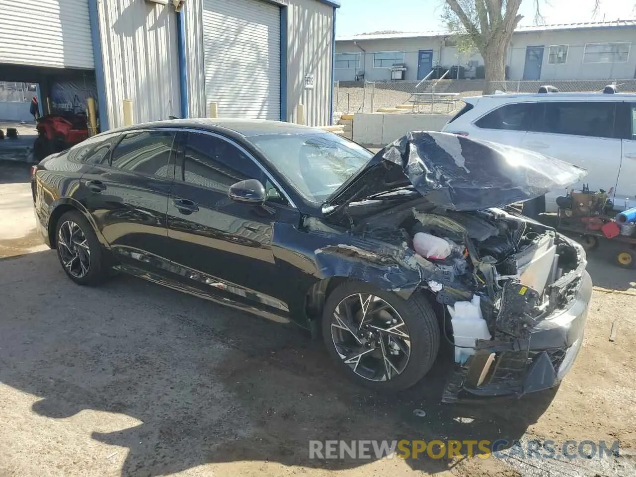 4 Photograph of a damaged car KNAG64J72S5328135 KIA K5 2025
