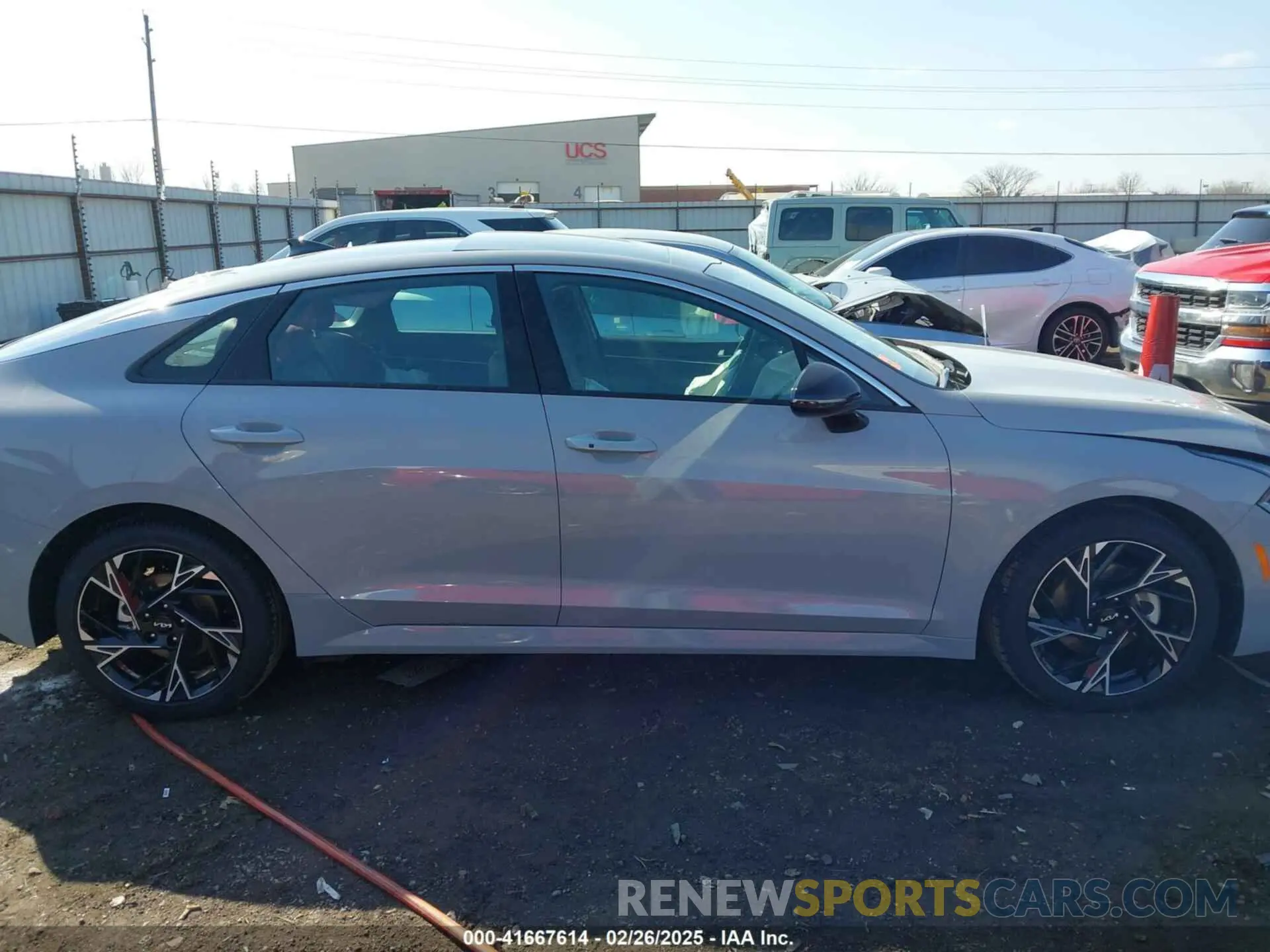 13 Photograph of a damaged car KNAG64J72S5334971 KIA K5 2025