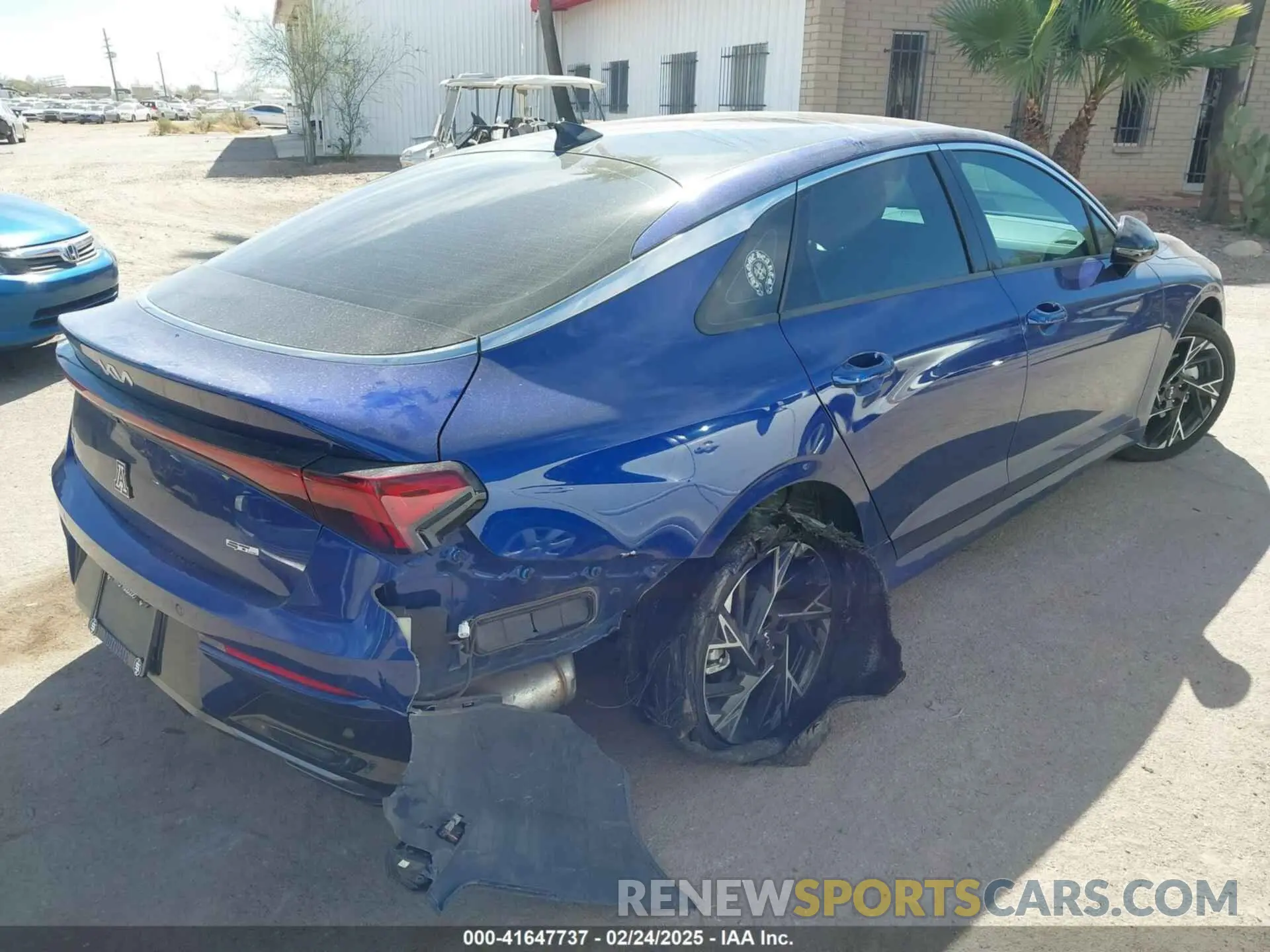 6 Photograph of a damaged car KNAG64J73S5278393 KIA K5 2025