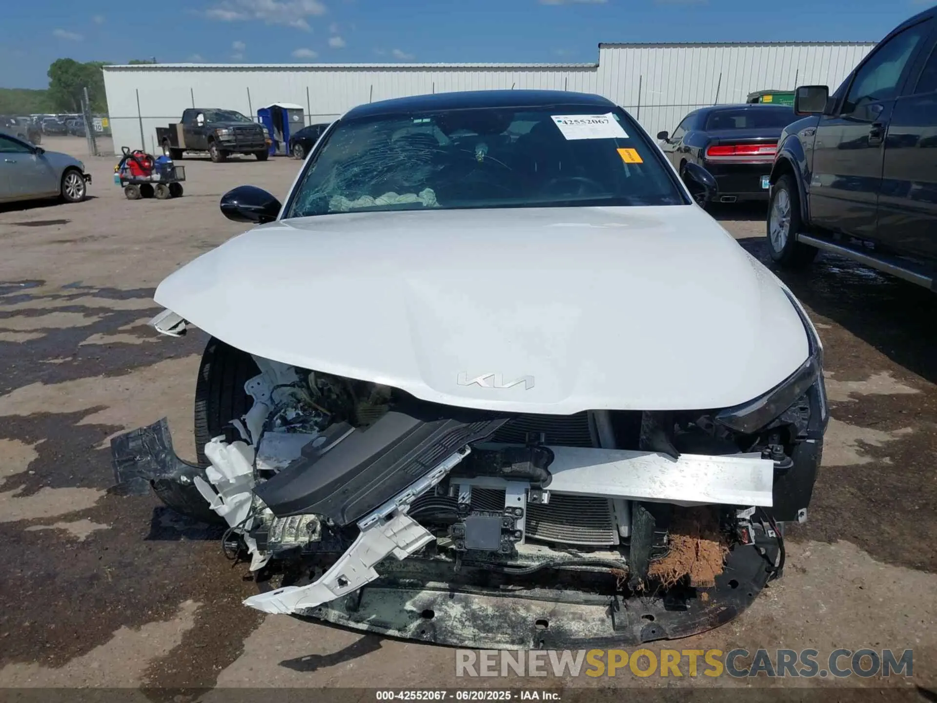 13 Photograph of a damaged car KNAG64J73S5291726 KIA K5 2025