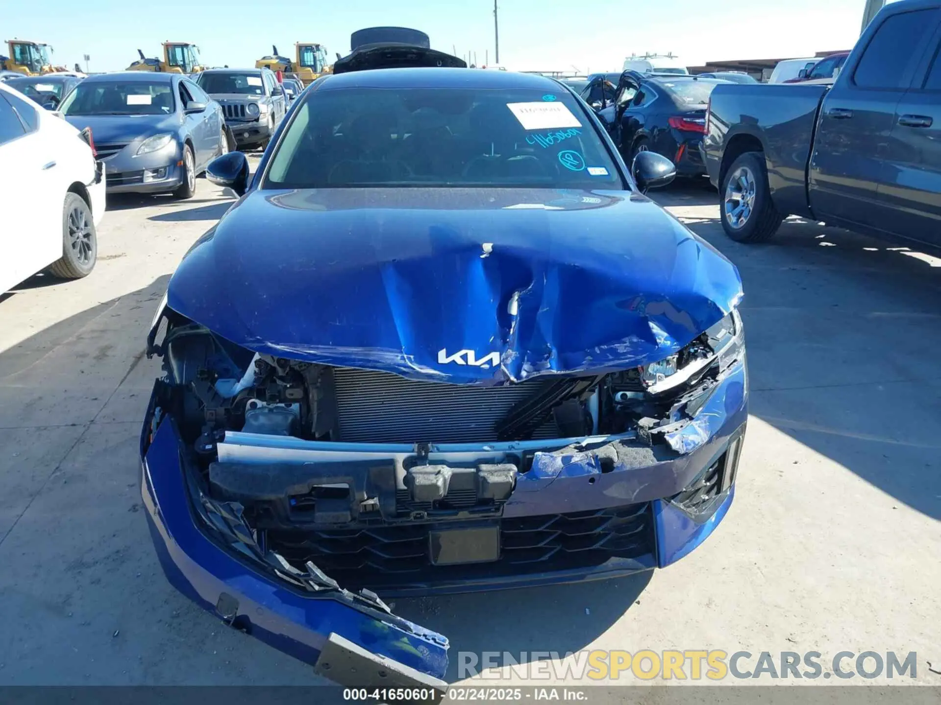 13 Photograph of a damaged car KNAG64J73S5296750 KIA K5 2025
