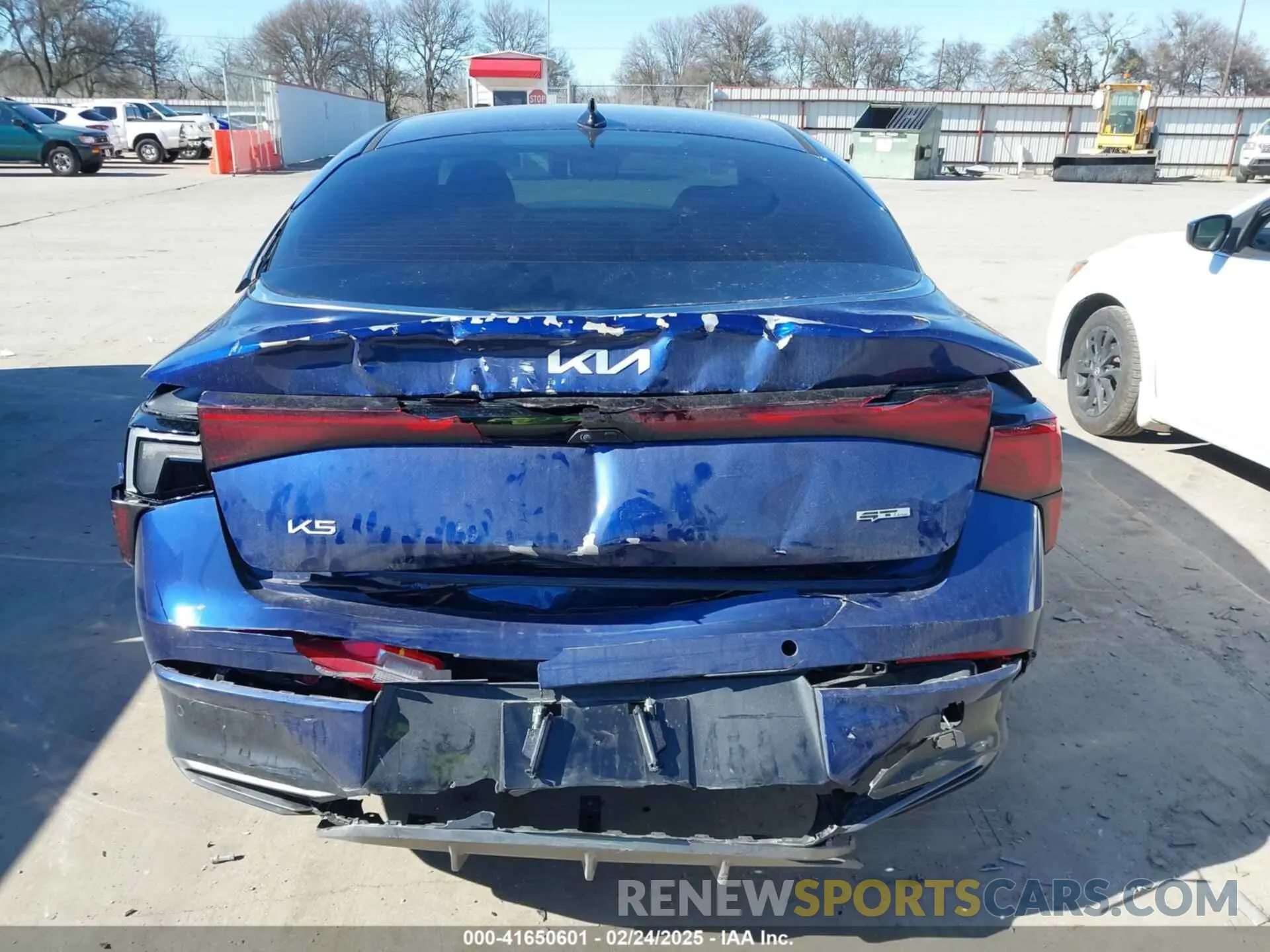 6 Photograph of a damaged car KNAG64J73S5296750 KIA K5 2025