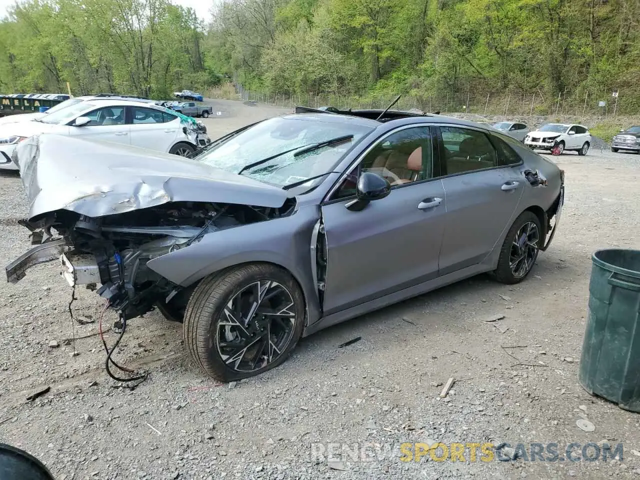 1 Photograph of a damaged car KNAG64J73S5331254 KIA K5 2025