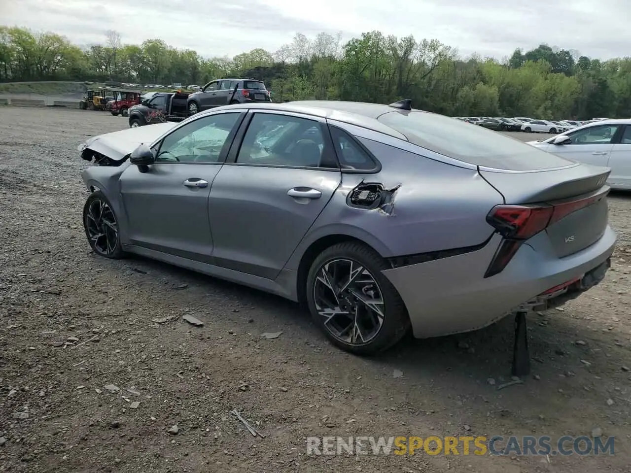2 Photograph of a damaged car KNAG64J73S5331254 KIA K5 2025