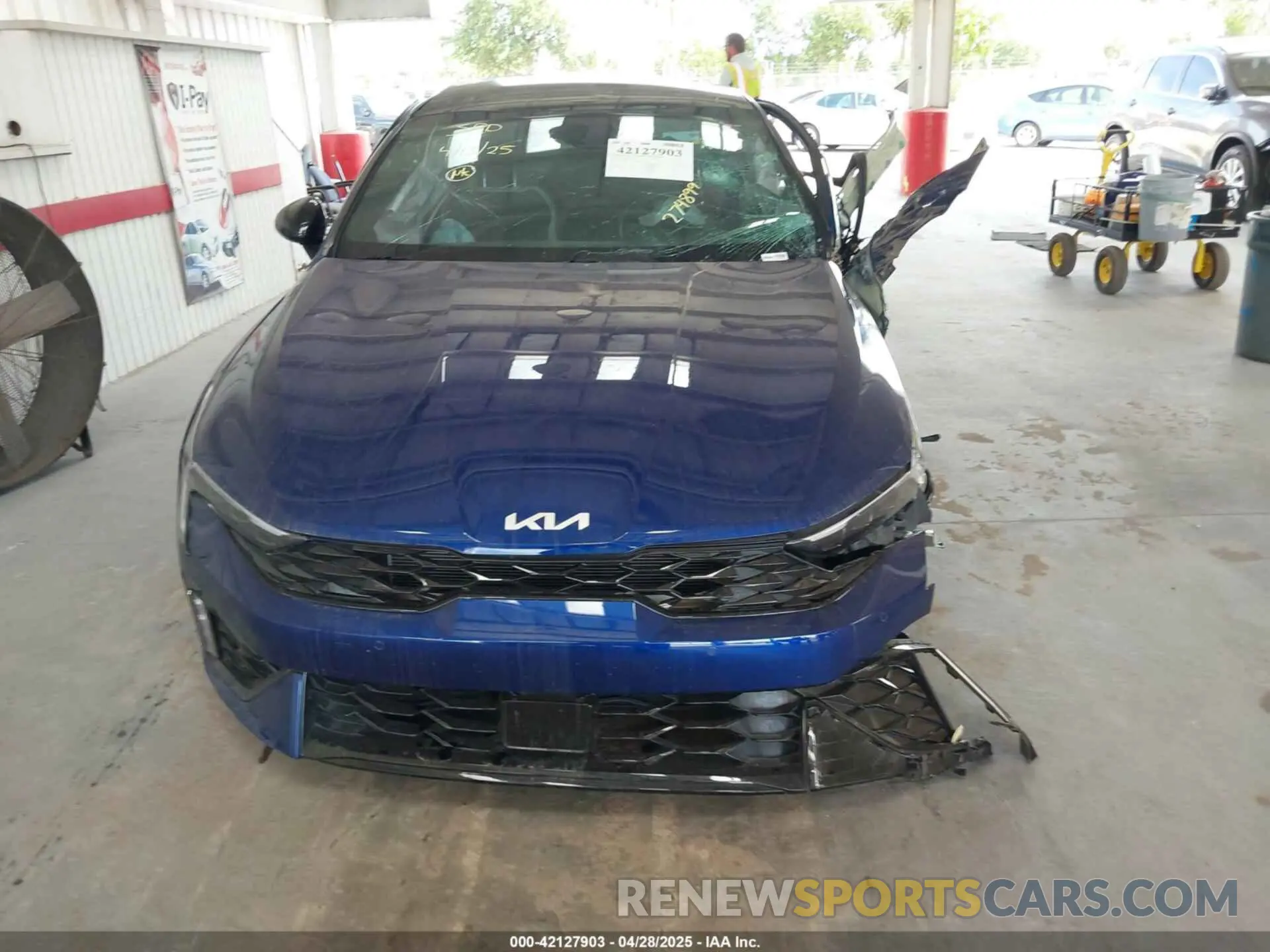 12 Photograph of a damaged car KNAG64J74S5274899 KIA K5 2025