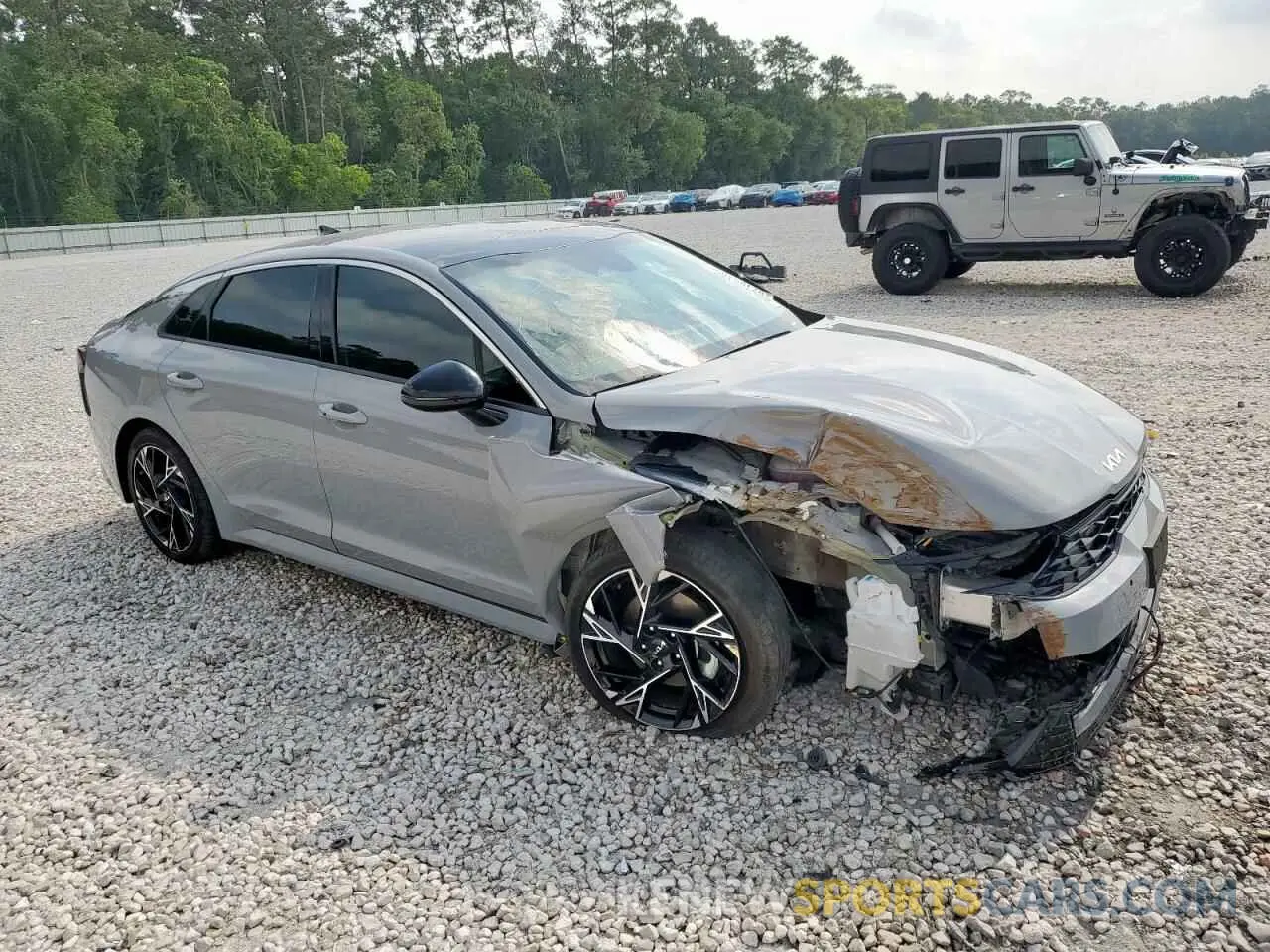 4 Photograph of a damaged car KNAG64J74S5280833 KIA K5 2025