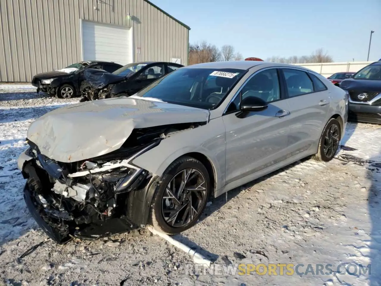 1 Photograph of a damaged car KNAG64J74S5303740 KIA K5 2025