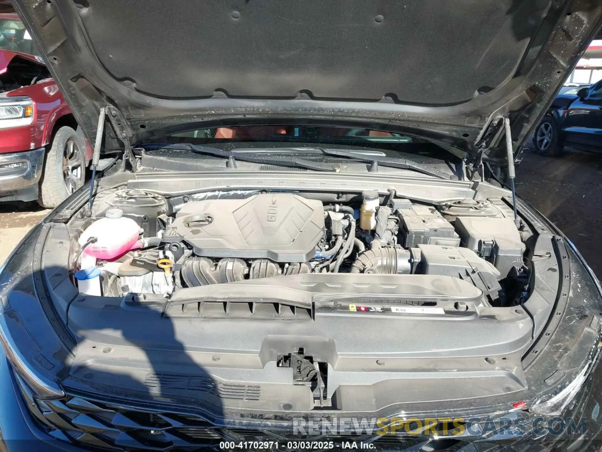 10 Photograph of a damaged car KNAG64J74S5304760 KIA K5 2025