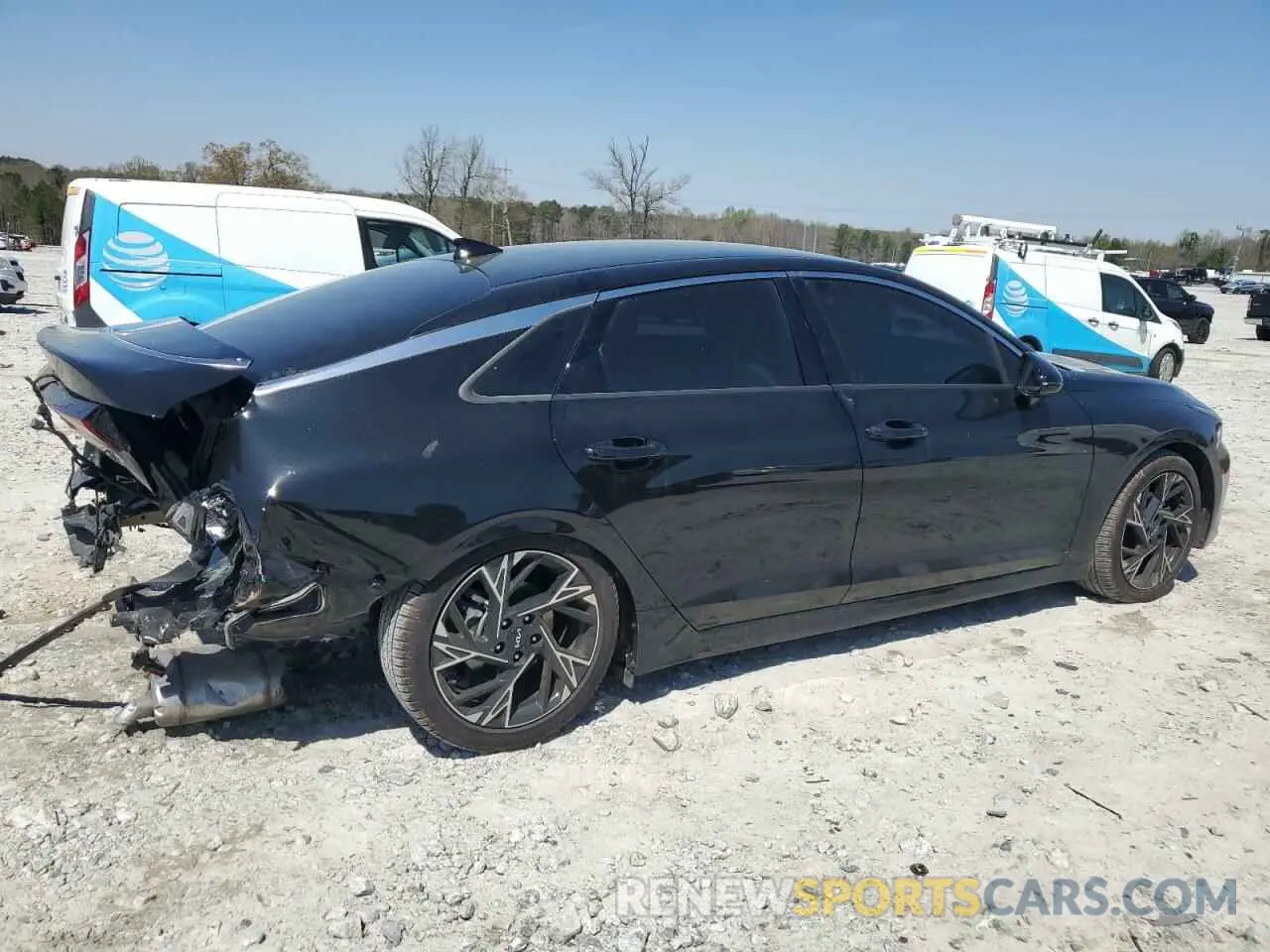 3 Photograph of a damaged car KNAG64J74S5309974 KIA K5 2025