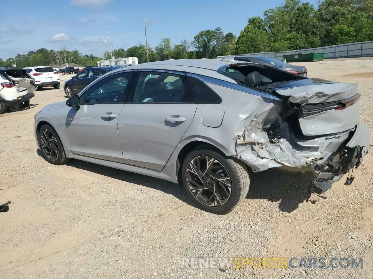 2 Photograph of a damaged car KNAG64J74S5317332 KIA K5 2025