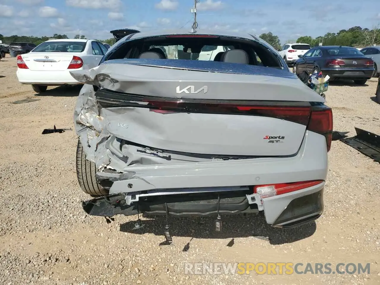 6 Photograph of a damaged car KNAG64J74S5317332 KIA K5 2025