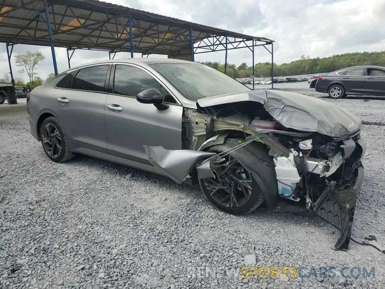 4 Photograph of a damaged car KNAG64J74S5335250 KIA K5 2025