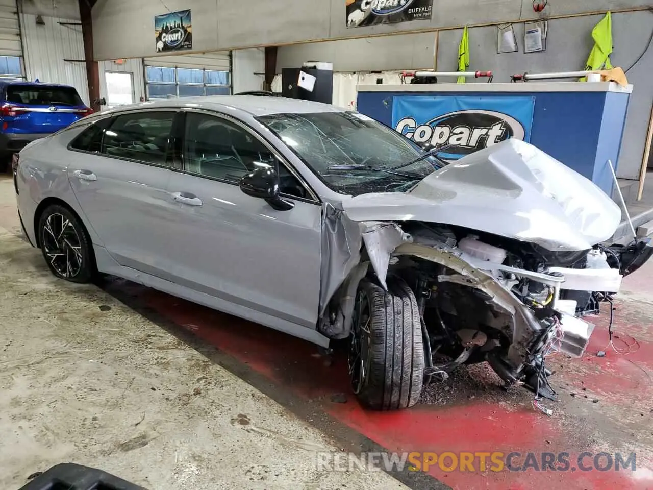 4 Photograph of a damaged car KNAG64J74S5335961 KIA K5 2025