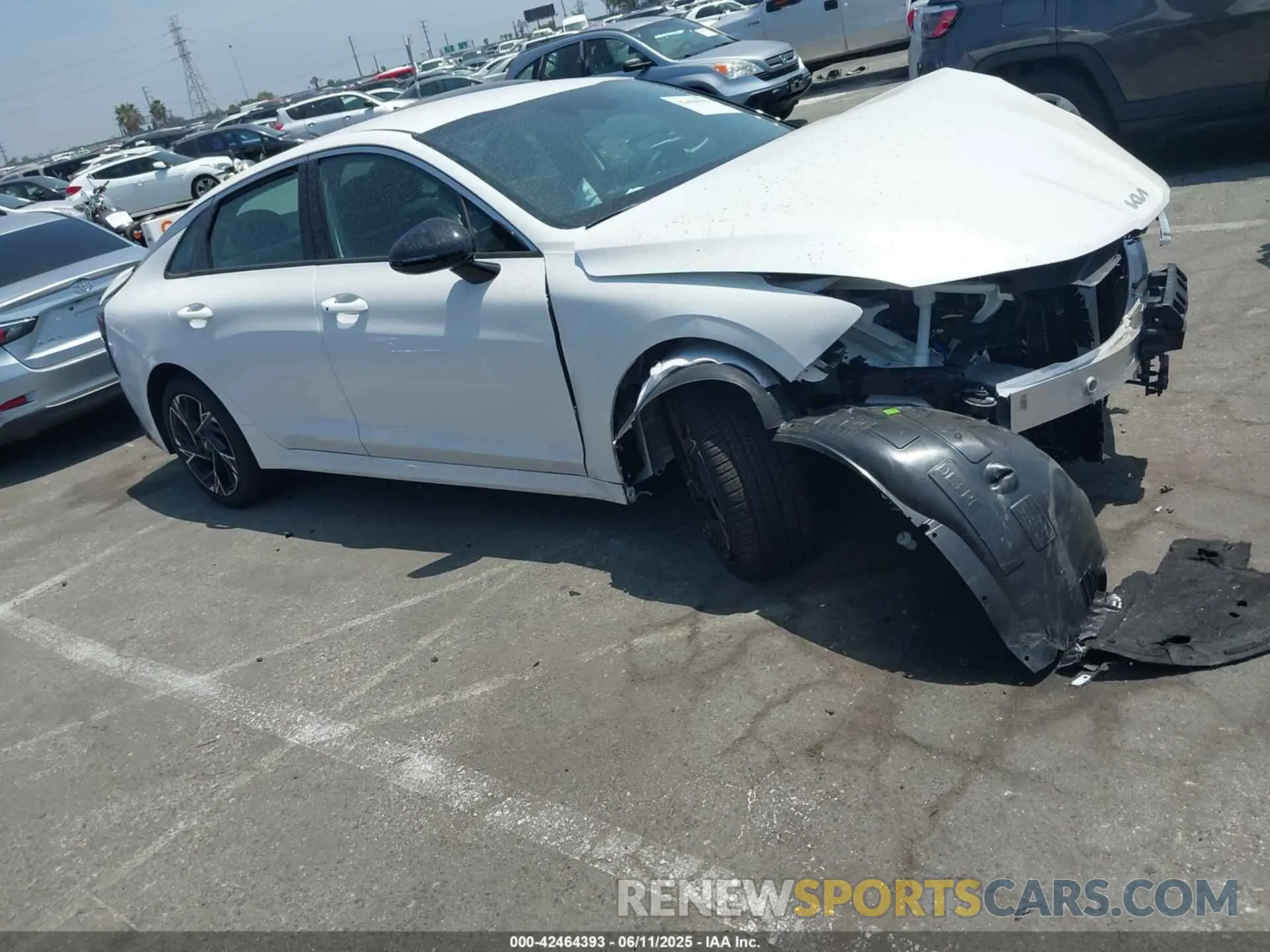 12 Photograph of a damaged car KNAG64J74S5352551 KIA K5 2025