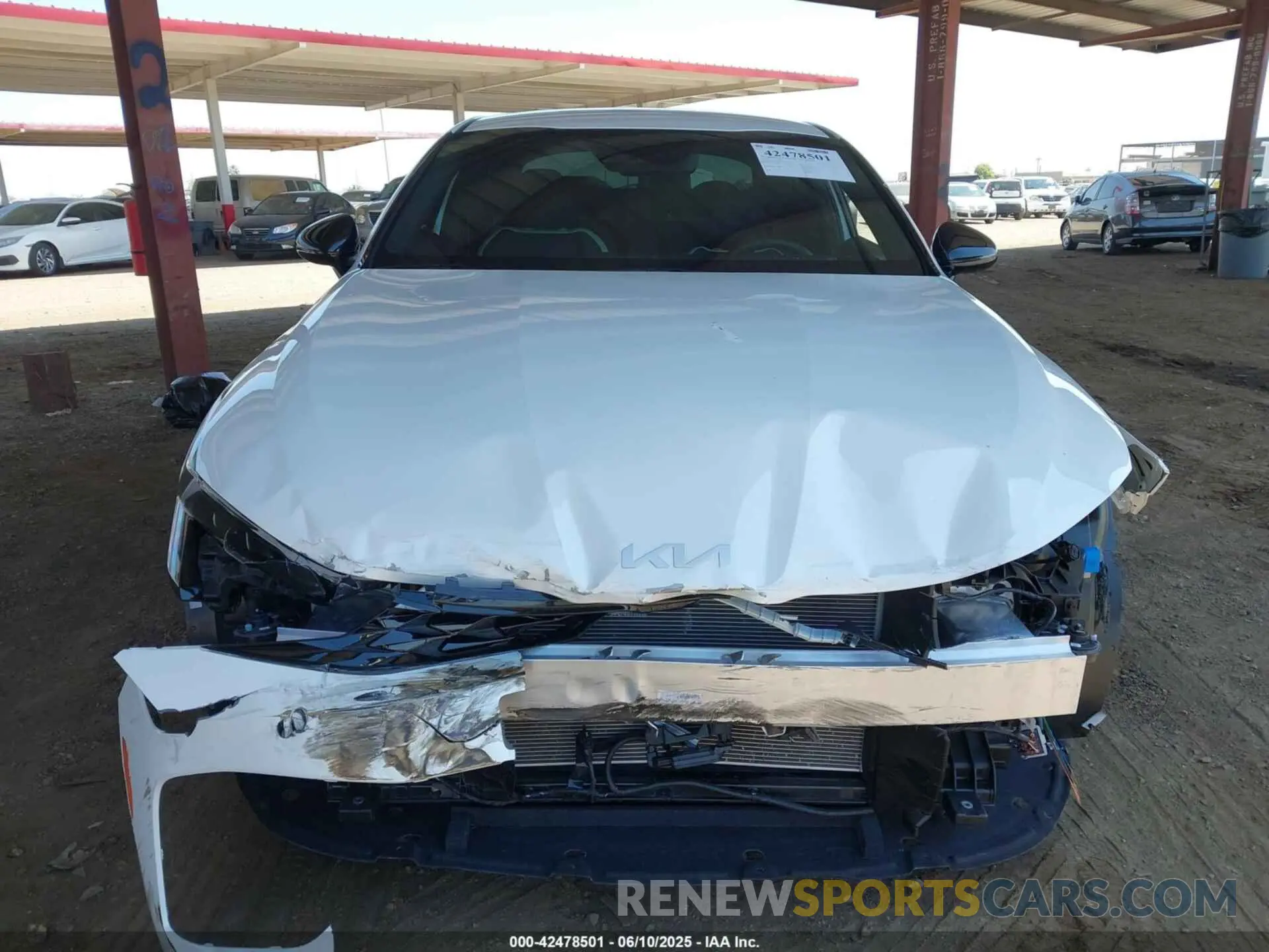 13 Photograph of a damaged car KNAG64J74S5365686 KIA K5 2025