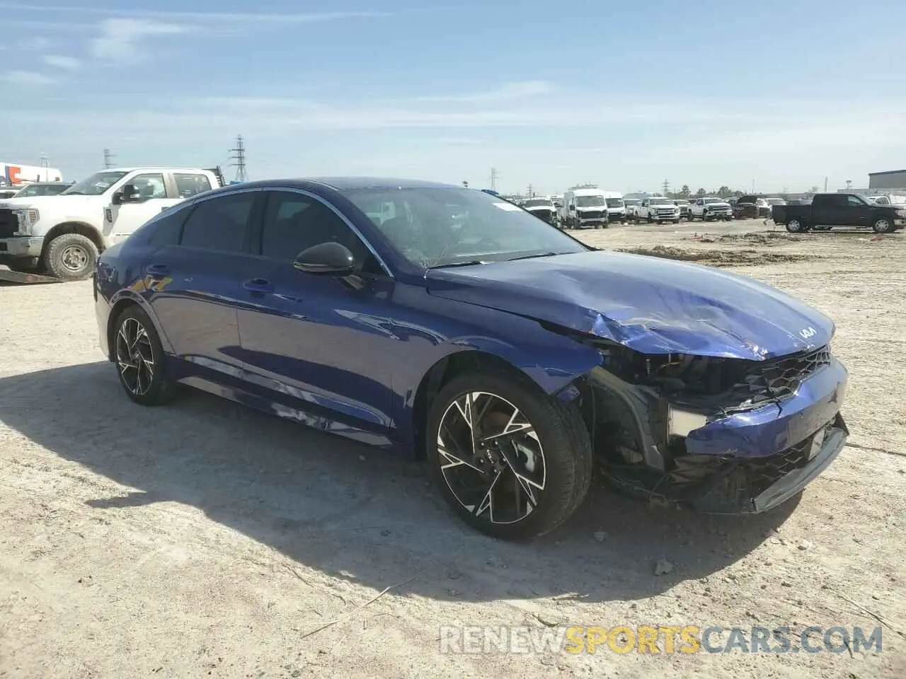 4 Photograph of a damaged car KNAG64J75S5270795 KIA K5 2025
