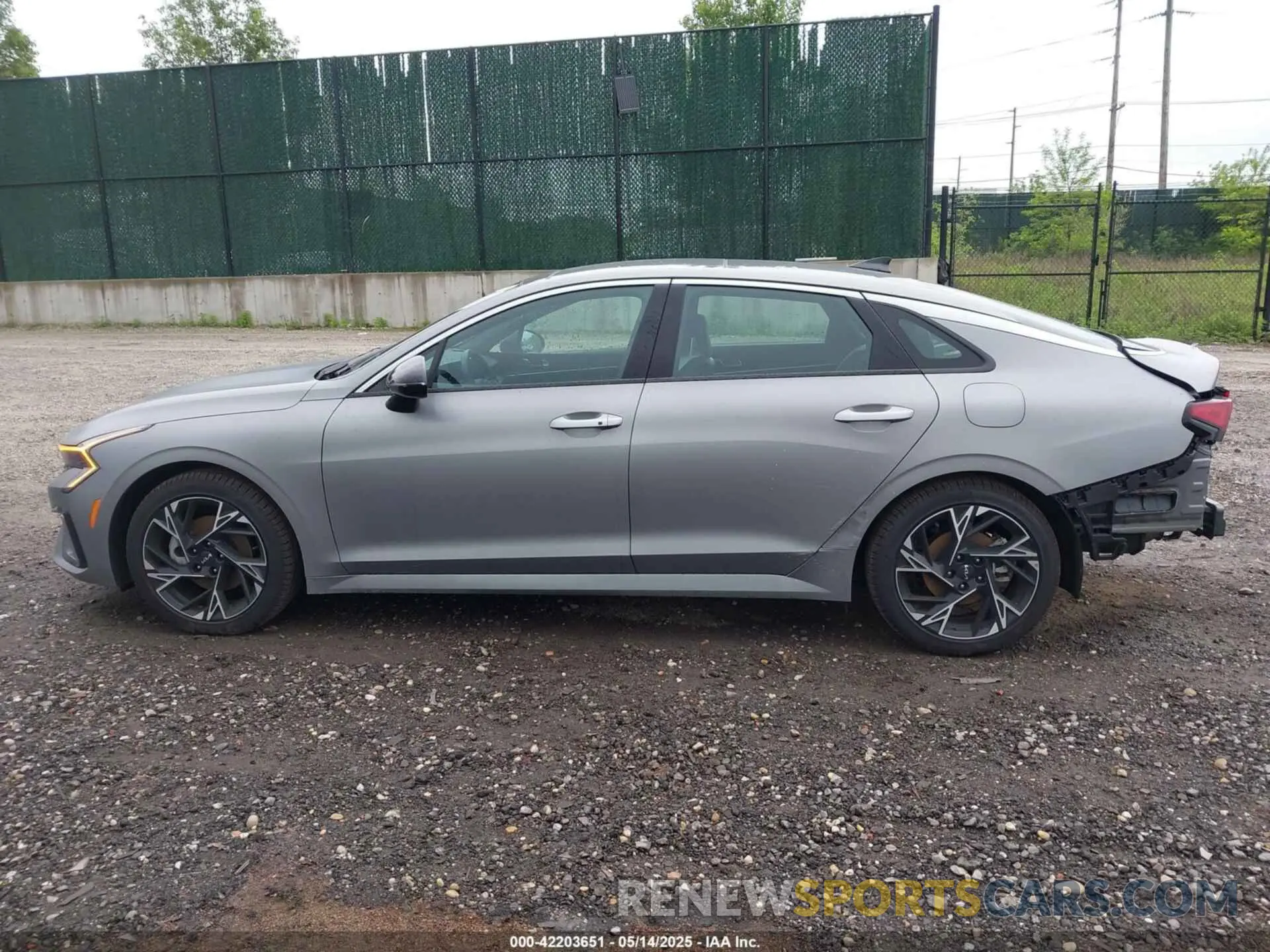 14 Photograph of a damaged car KNAG64J75S5289427 KIA K5 2025