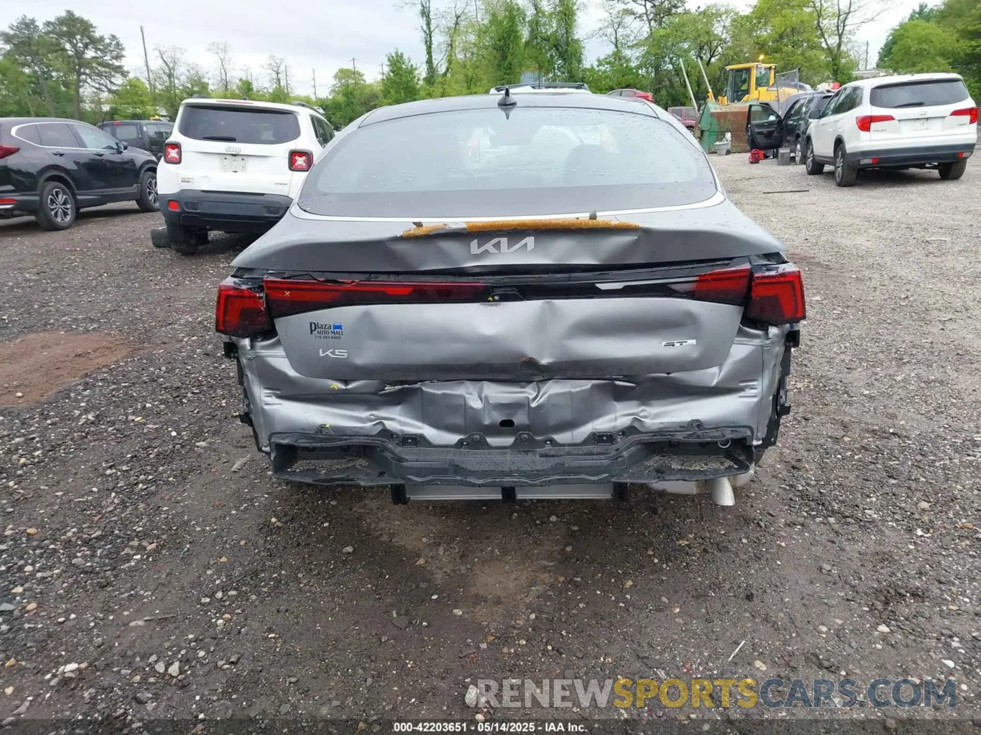 6 Photograph of a damaged car KNAG64J75S5289427 KIA K5 2025