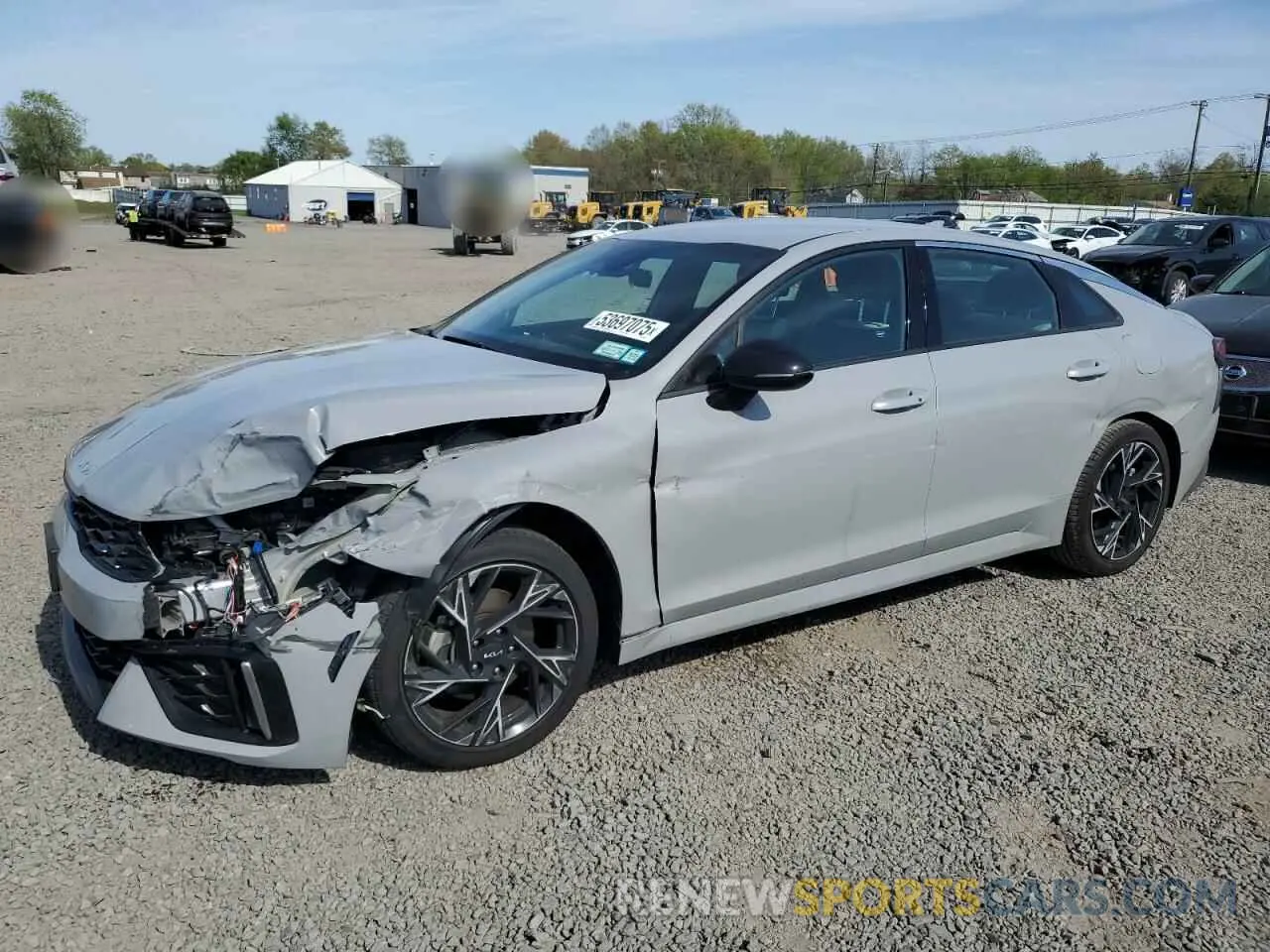 1 Photograph of a damaged car KNAG64J75S5295132 KIA K5 2025