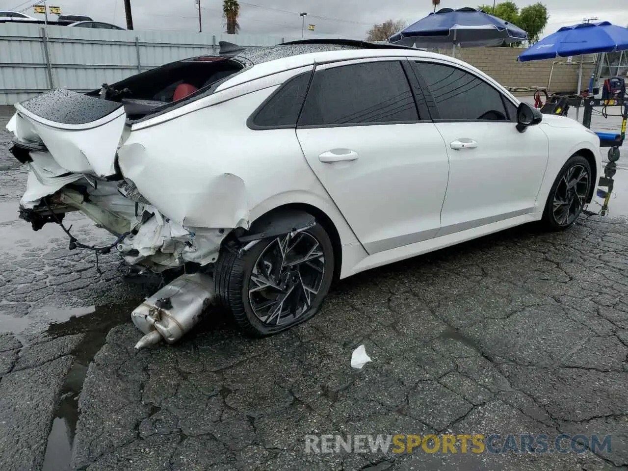 3 Photograph of a damaged car KNAG64J75S5300118 KIA K5 2025