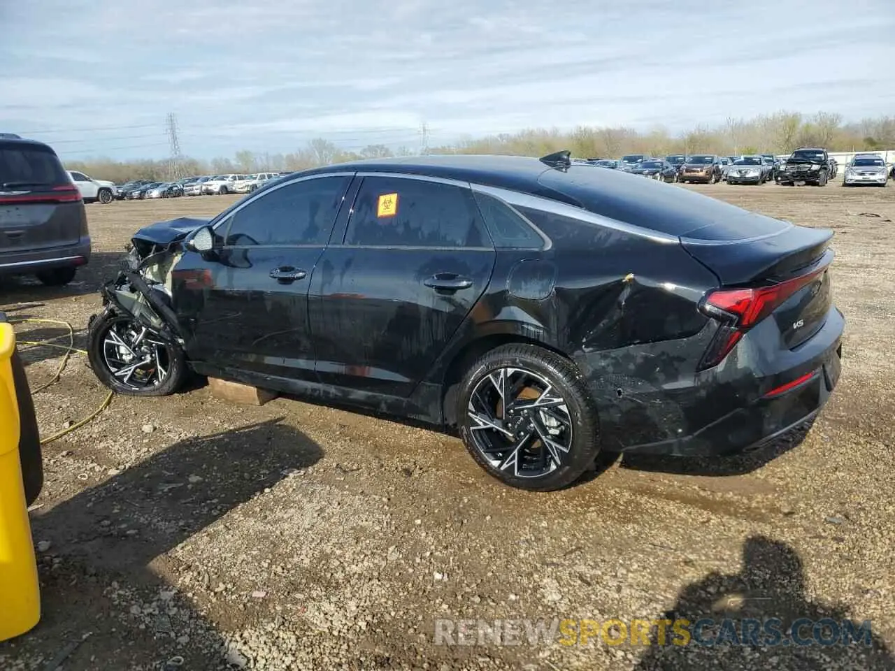 2 Photograph of a damaged car KNAG64J75S5323186 KIA K5 2025