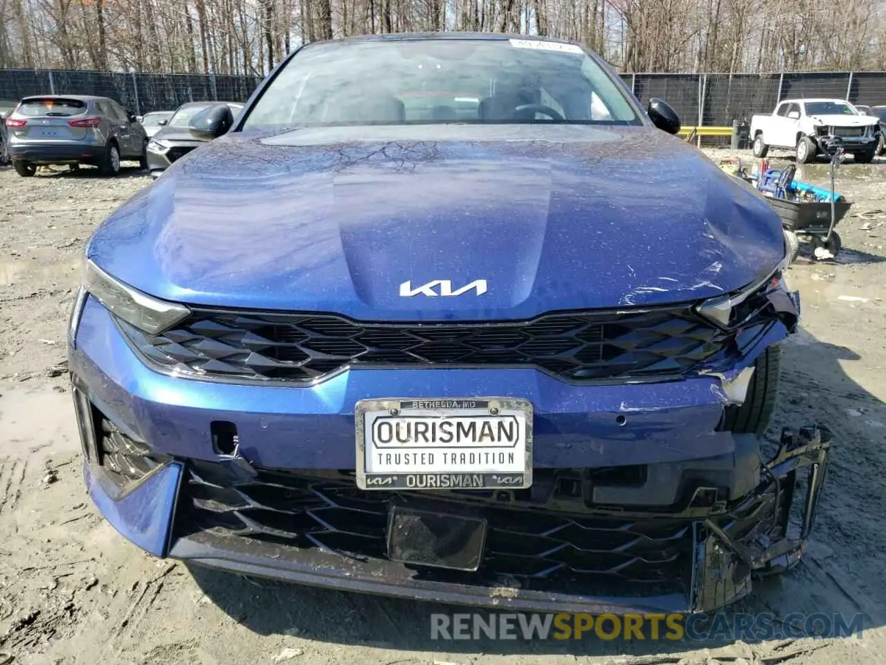 5 Photograph of a damaged car KNAG64J75S5350579 KIA K5 2025