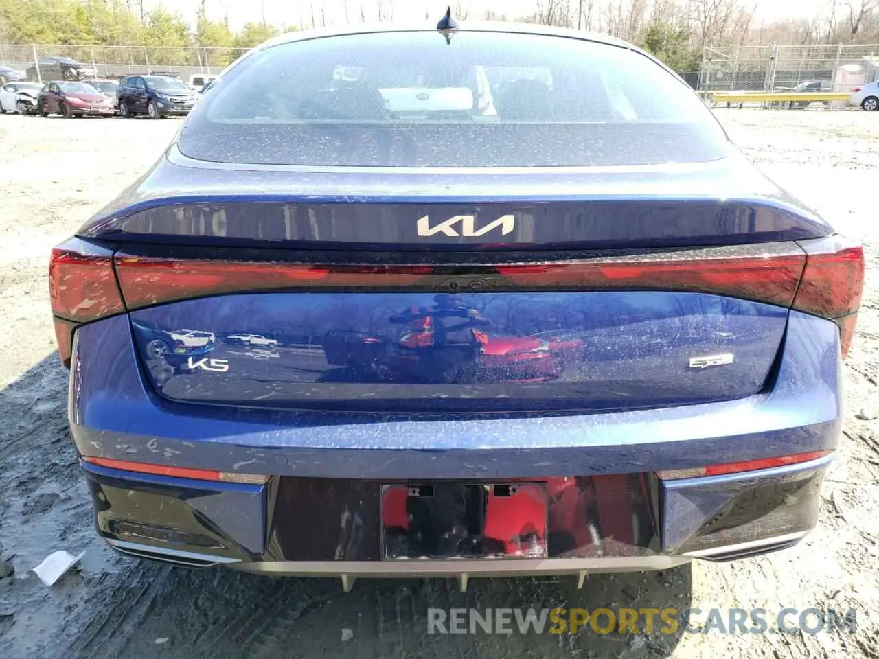 6 Photograph of a damaged car KNAG64J75S5350579 KIA K5 2025
