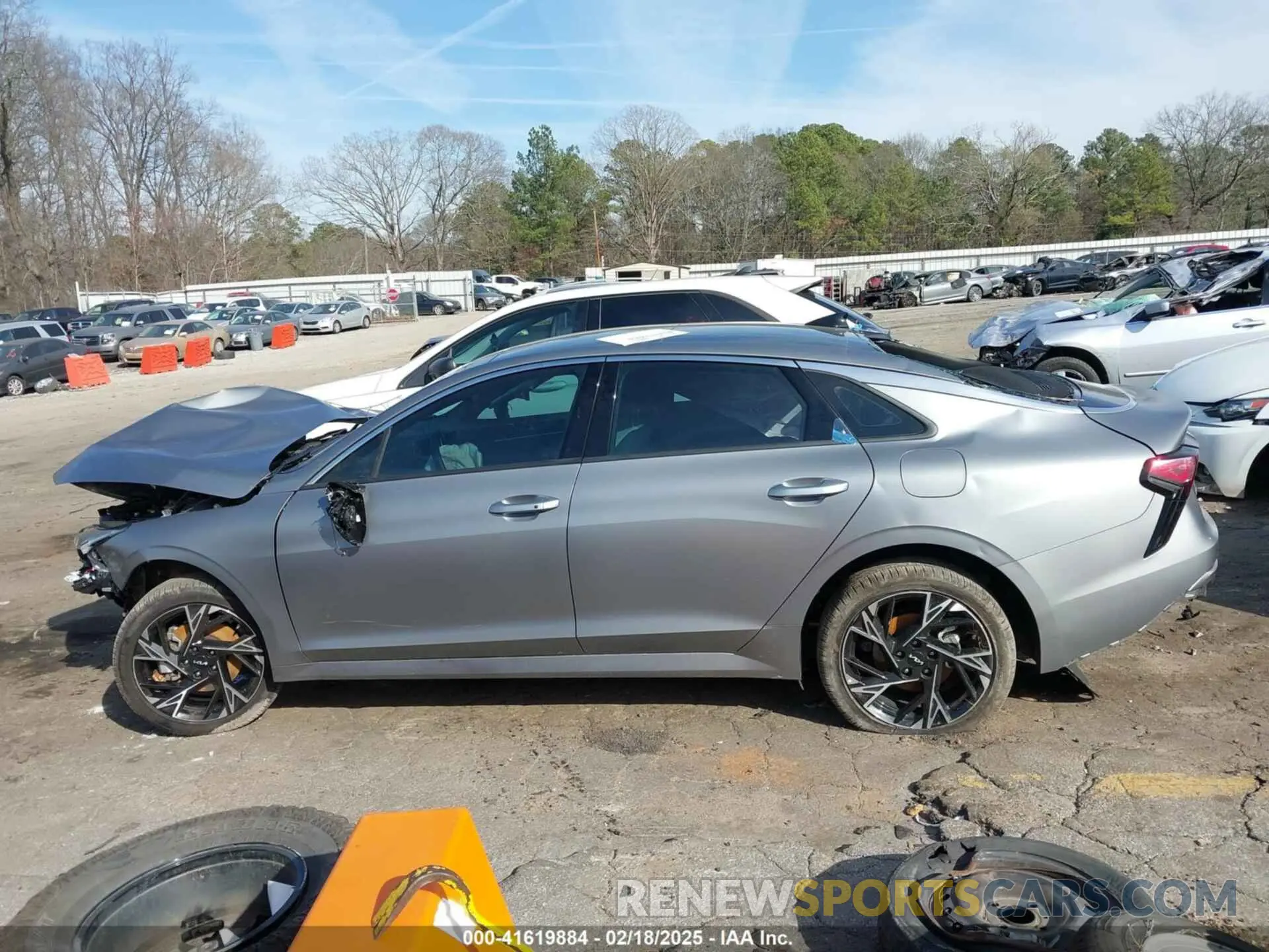 13 Photograph of a damaged car KNAG64J76S5291204 KIA K5 2025
