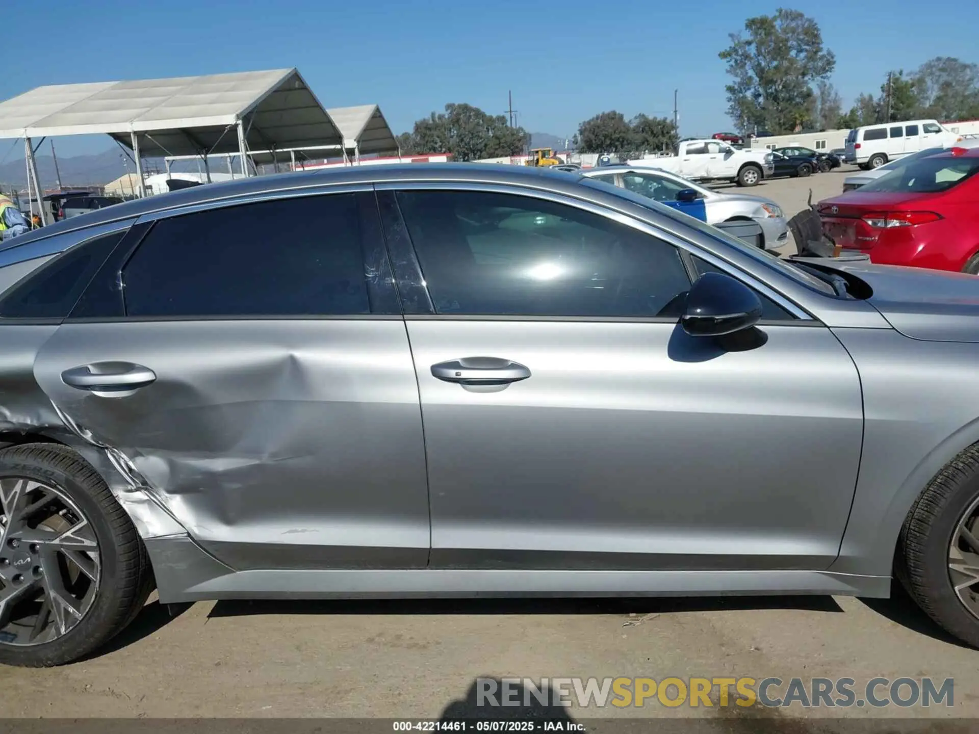 12 Photograph of a damaged car KNAG64J76S5318286 KIA K5 2025