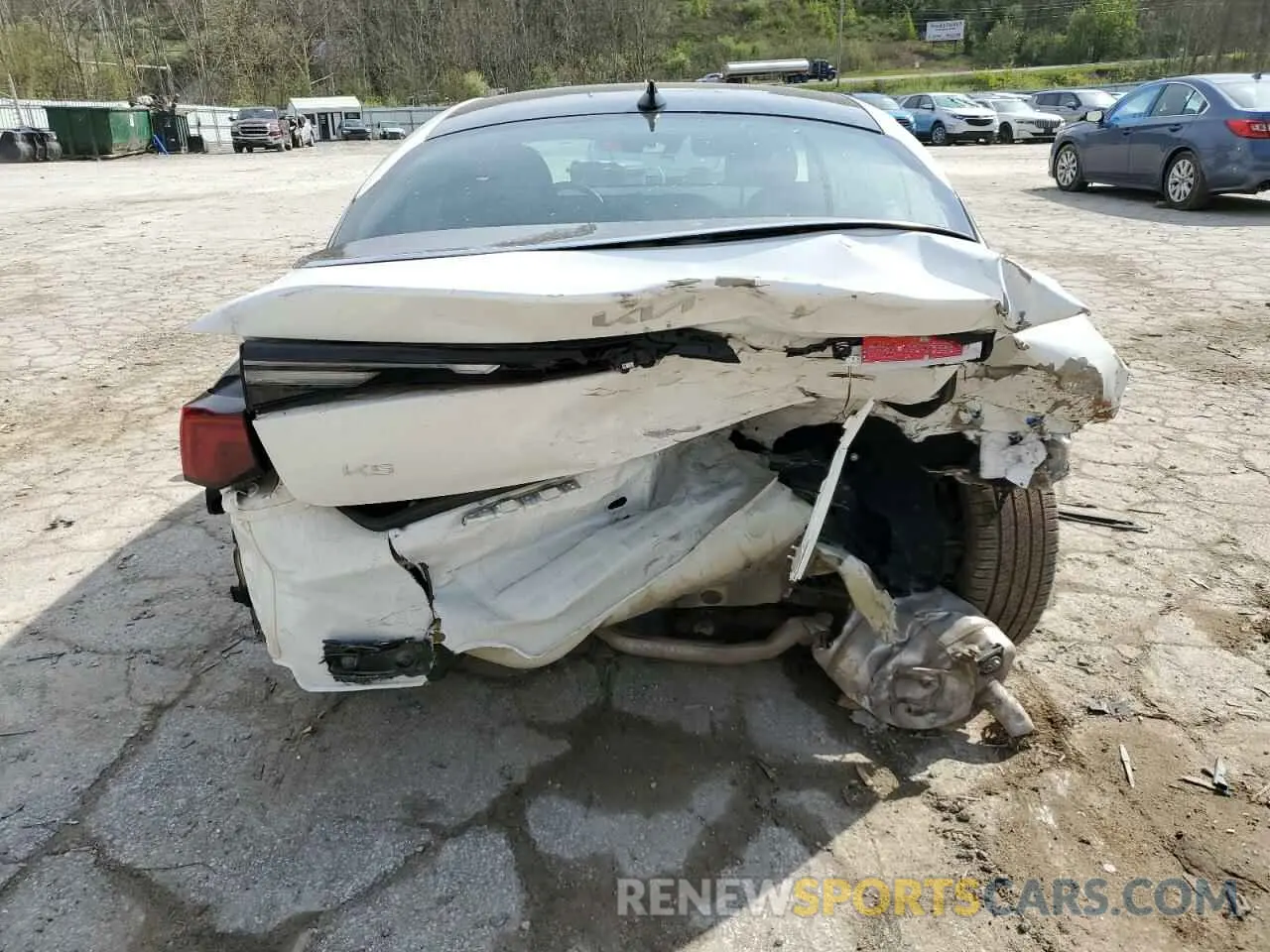 6 Photograph of a damaged car KNAG64J76S5324492 KIA K5 2025