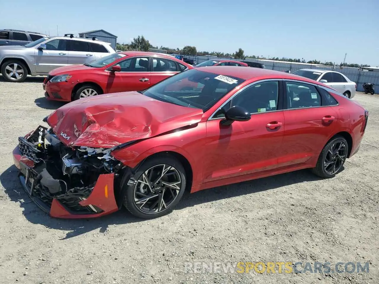 1 Photograph of a damaged car KNAG64J76S5336593 KIA K5 2025
