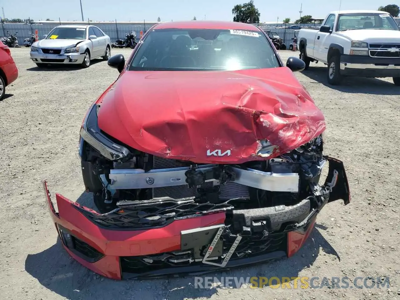 5 Photograph of a damaged car KNAG64J76S5336593 KIA K5 2025