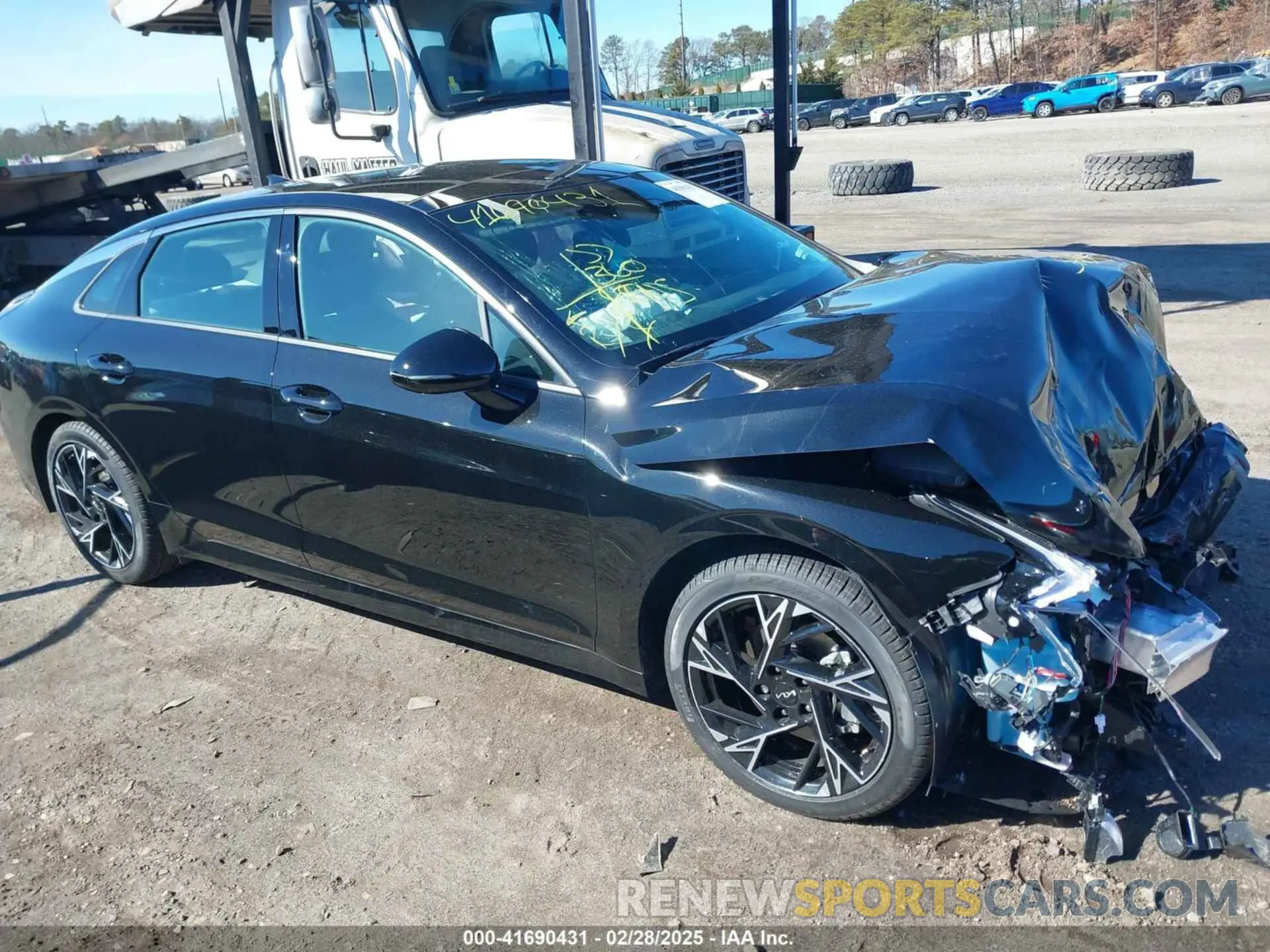 13 Photograph of a damaged car KNAG64J76S5348307 KIA K5 2025