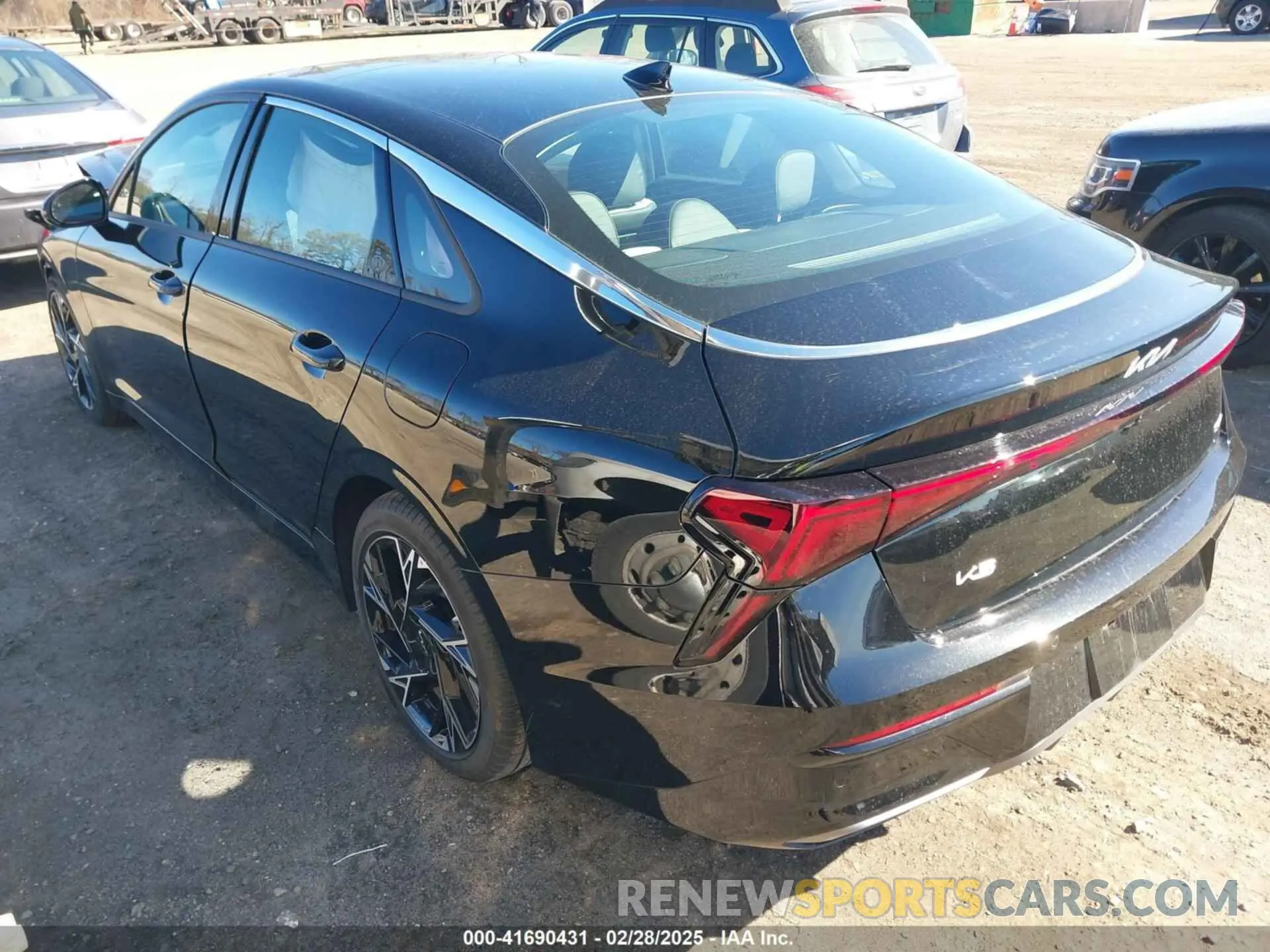 3 Photograph of a damaged car KNAG64J76S5348307 KIA K5 2025