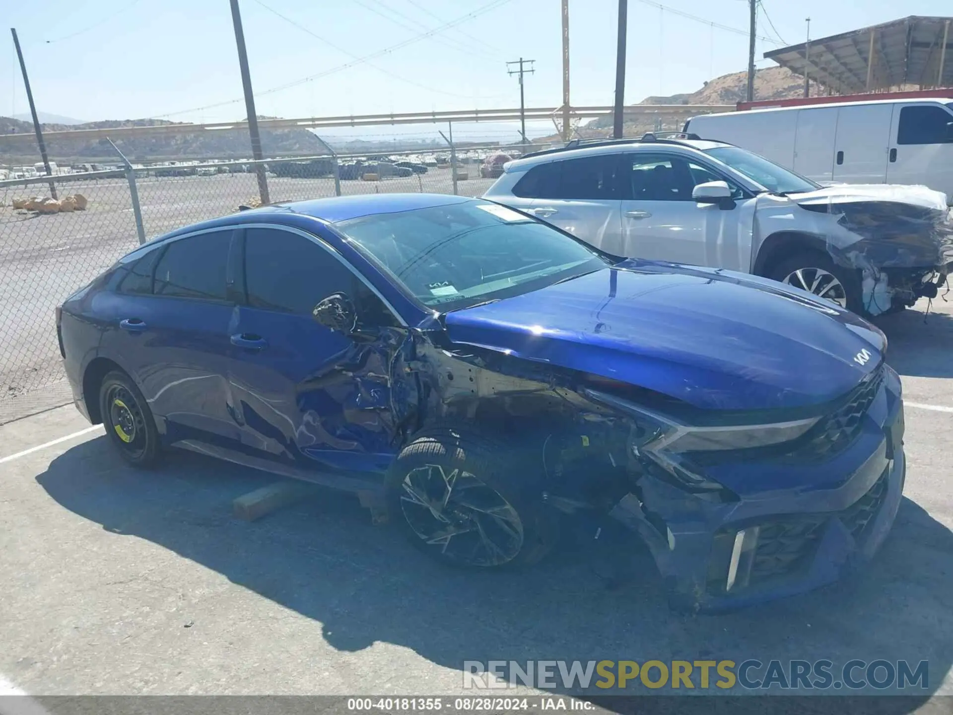 13 Photograph of a damaged car KNAG64J77S5270846 KIA K5 2025