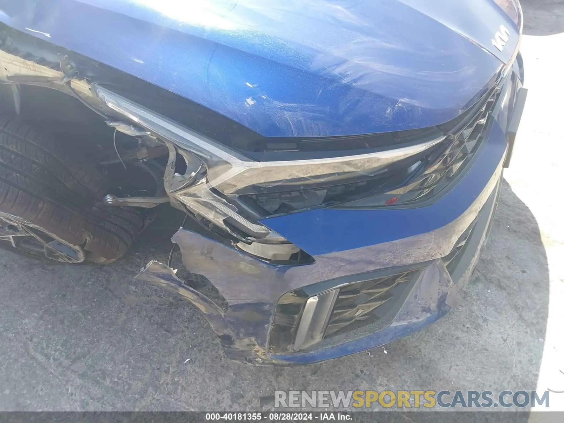 6 Photograph of a damaged car KNAG64J77S5270846 KIA K5 2025