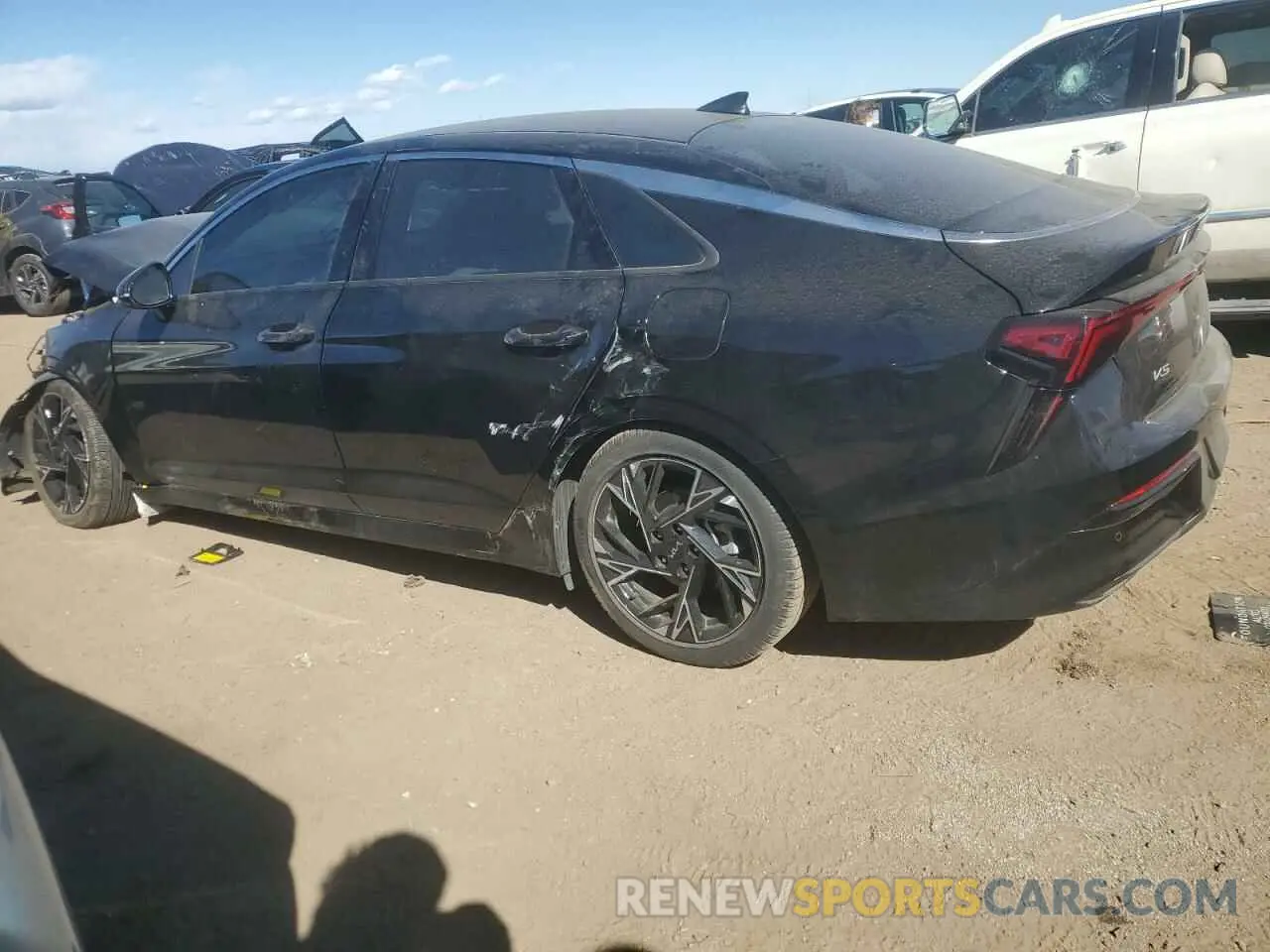 2 Photograph of a damaged car KNAG64J77S5281989 KIA K5 2025