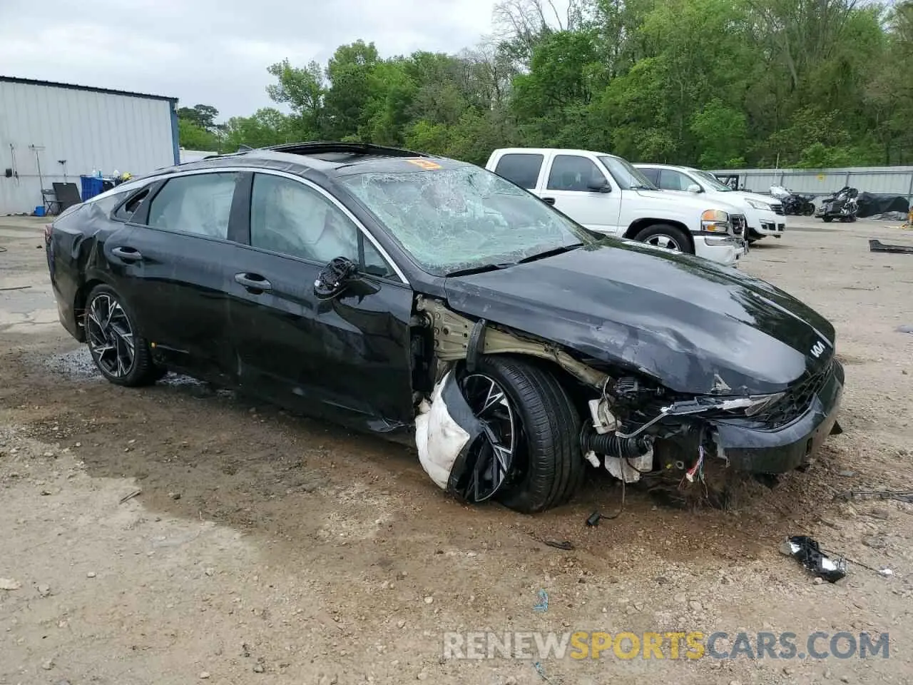 4 Photograph of a damaged car KNAG64J77S5305739 KIA K5 2025