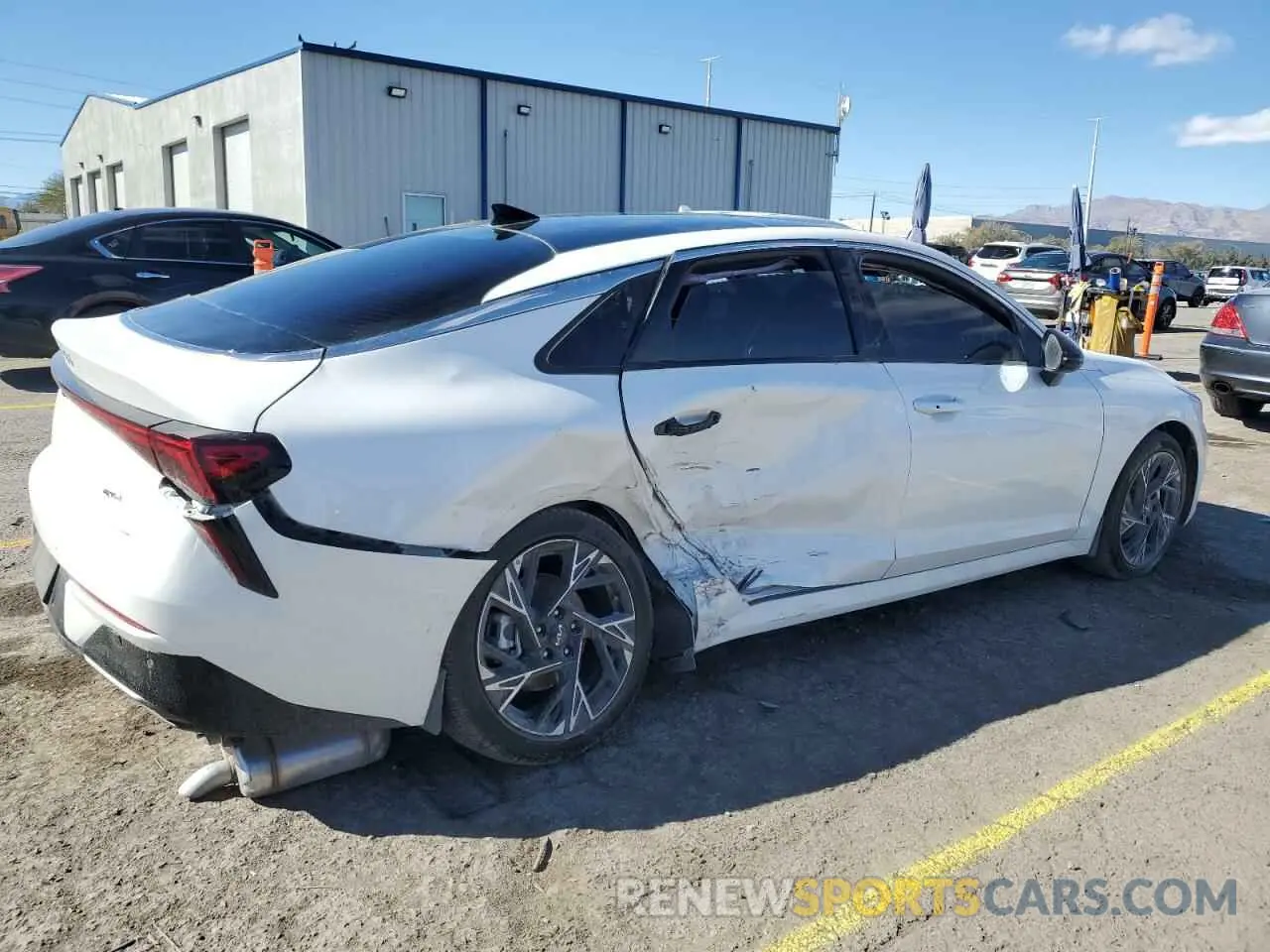 3 Photograph of a damaged car KNAG64J77S5306454 KIA K5 2025