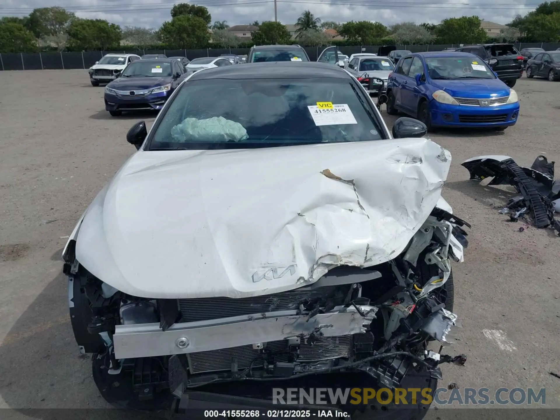 12 Photograph of a damaged car KNAG64J77S5313310 KIA K5 2025