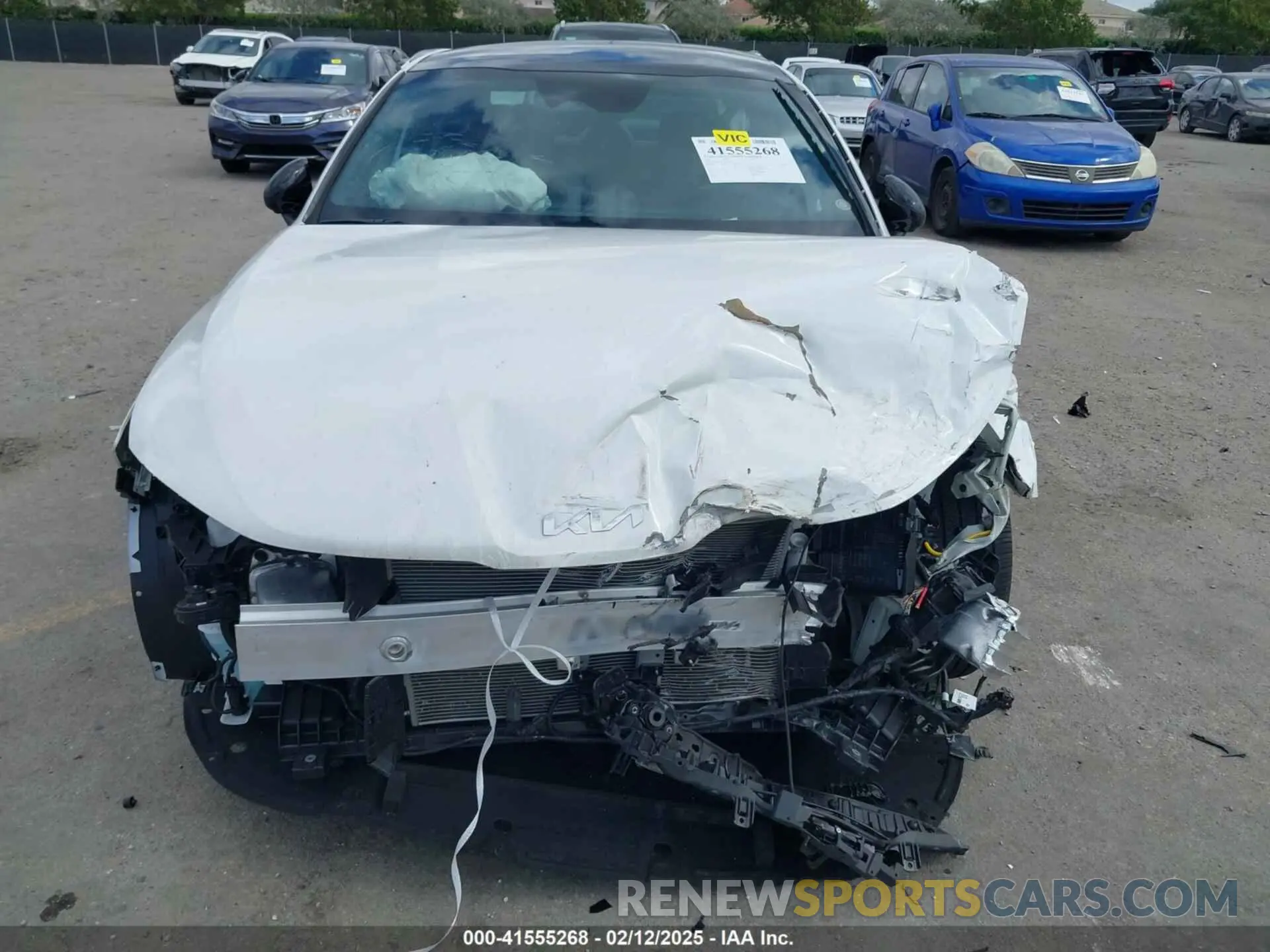 6 Photograph of a damaged car KNAG64J77S5313310 KIA K5 2025