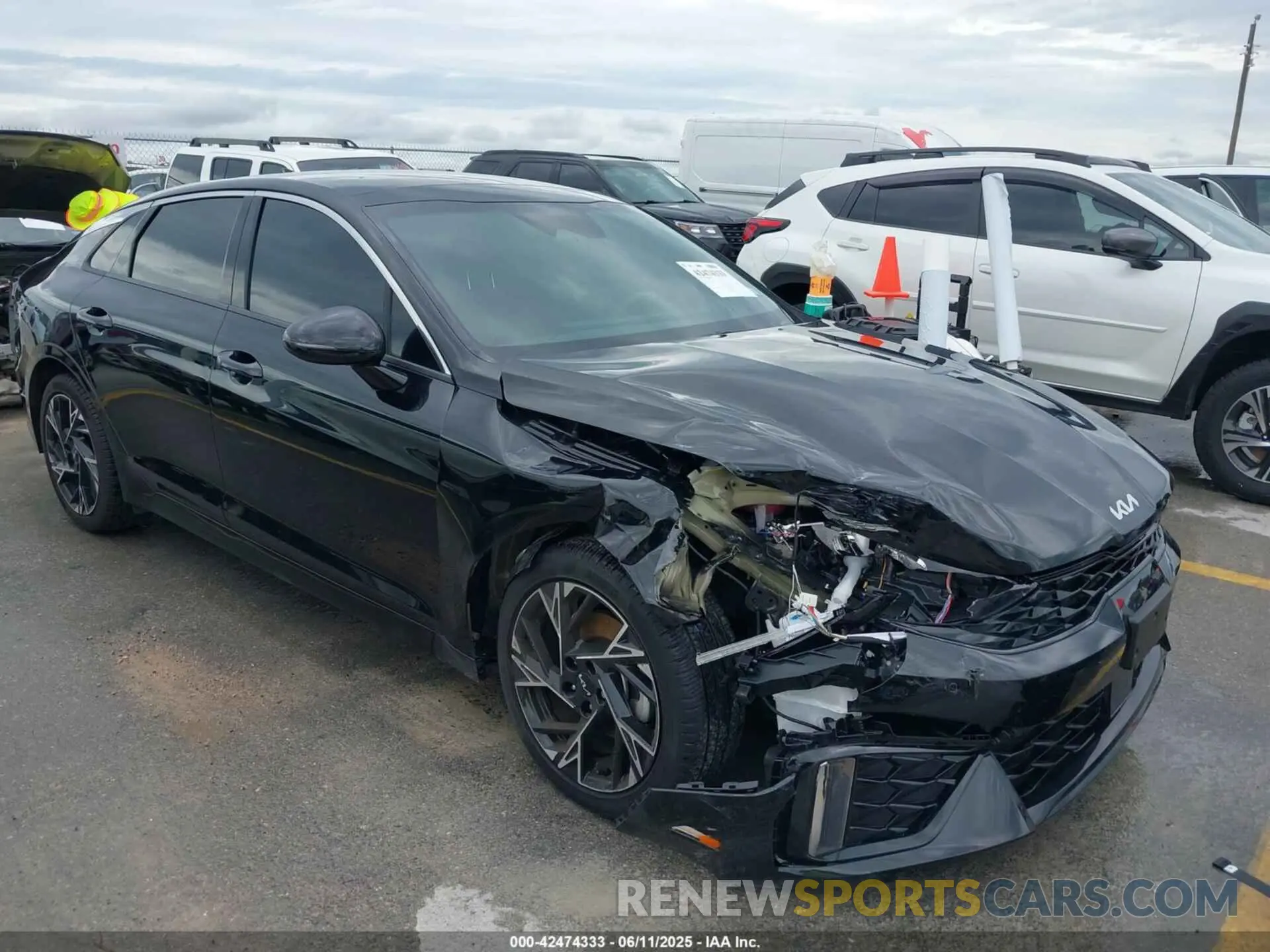 6 Photograph of a damaged car KNAG64J77S5322900 KIA K5 2025