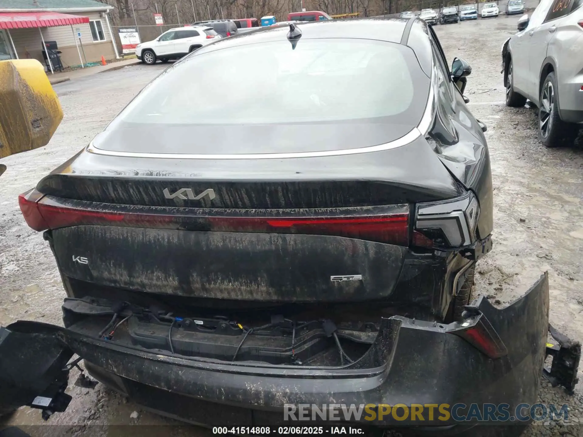16 Photograph of a damaged car KNAG64J77S5326445 KIA K5 2025