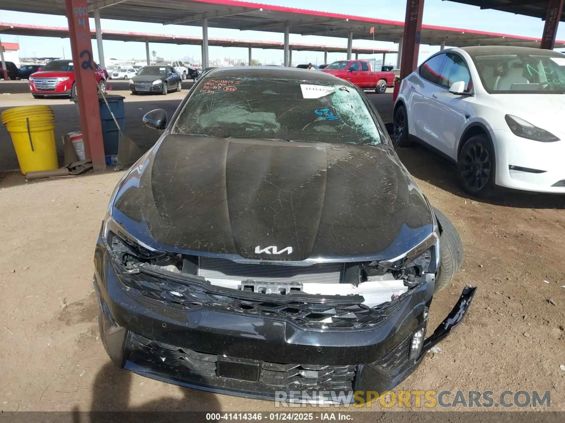 12 Photograph of a damaged car KNAG64J78S5270130 KIA K5 2025