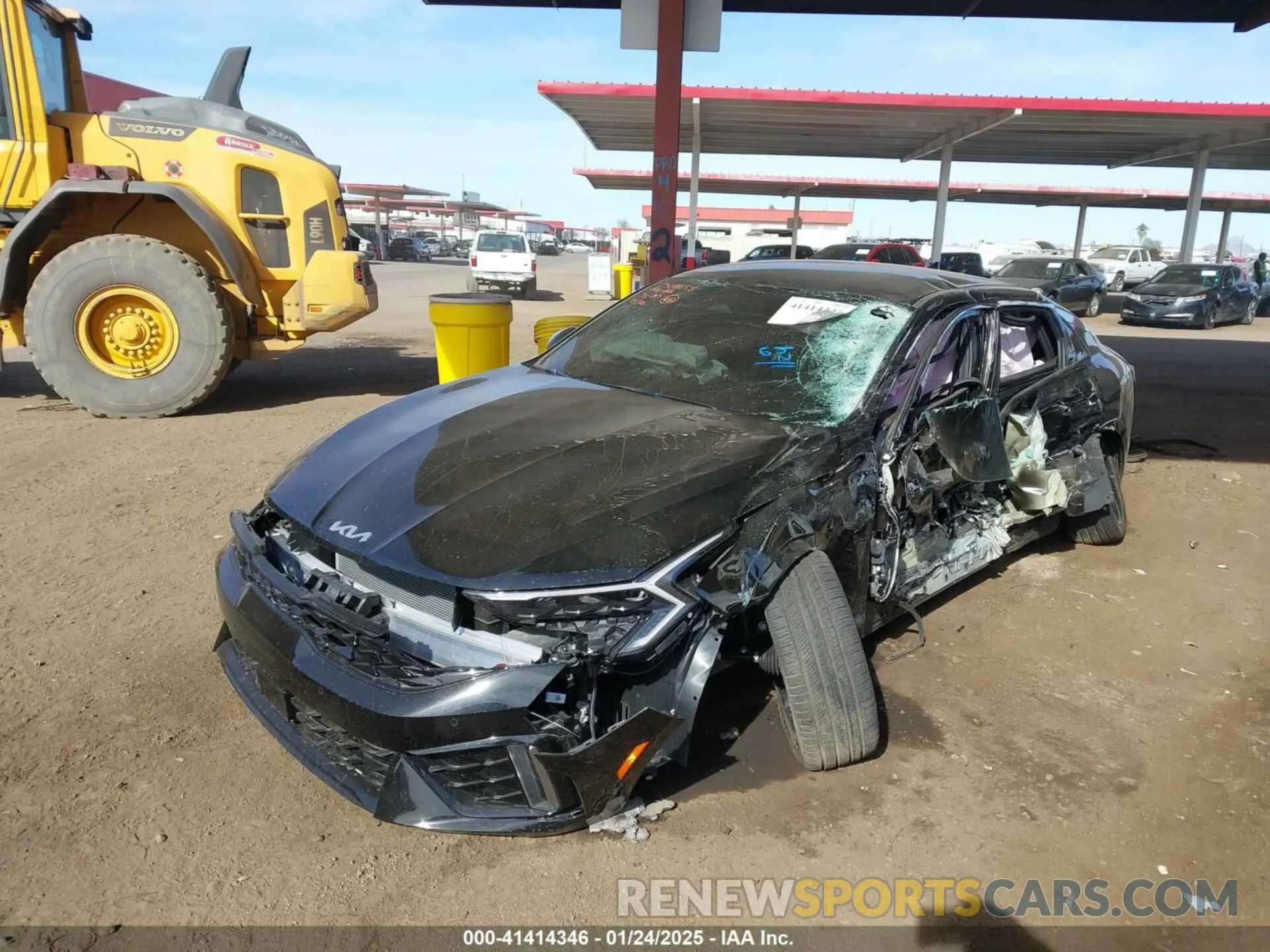 2 Photograph of a damaged car KNAG64J78S5270130 KIA K5 2025