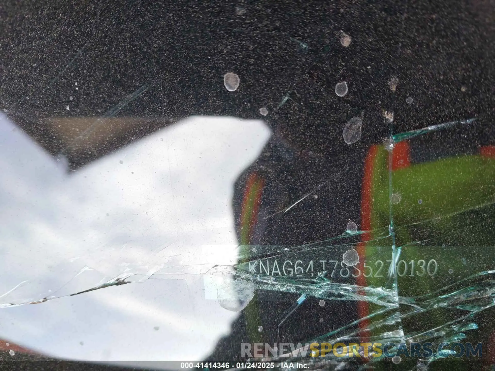 9 Photograph of a damaged car KNAG64J78S5270130 KIA K5 2025