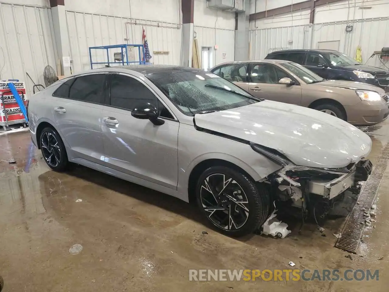 4 Photograph of a damaged car KNAG64J78S5305135 KIA K5 2025